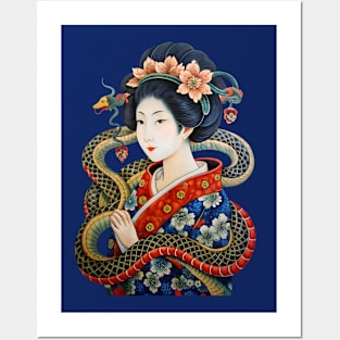 Geisha Posters and Art